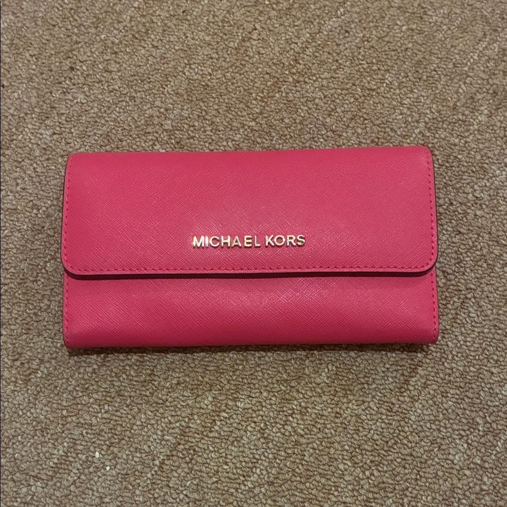 Michael Kors Pink Wallet